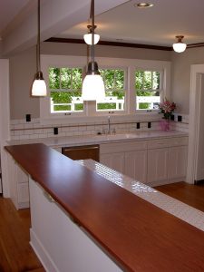 A kitchen renovated by Complete Construction.