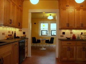 A kitchen renovated by Complete Construction.