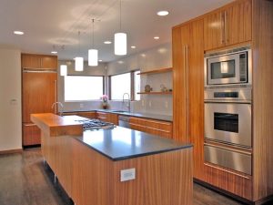 A kitchen renovated by Complete Construction.