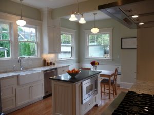 A kitchen renovated by Complete Construction.