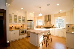 A kitchen renovated by Complete Construction.