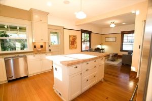 A kitchen renovated by Complete Construction.