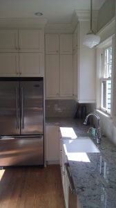 A kitchen renovated by Complete Construction.