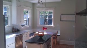 A kitchen renovated by Complete Construction.