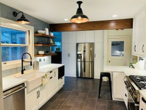 A kitchen renovated by Complete Construction.